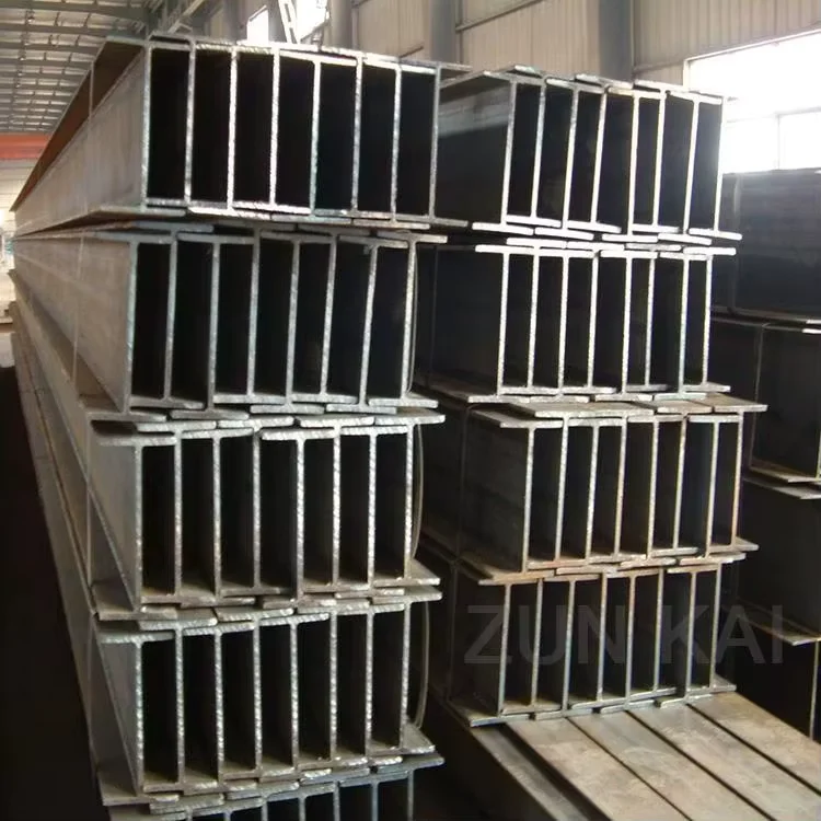 Q235B Q345 Hot Rolled H-Beam Supplier ASTM 50-1000mm Flange
