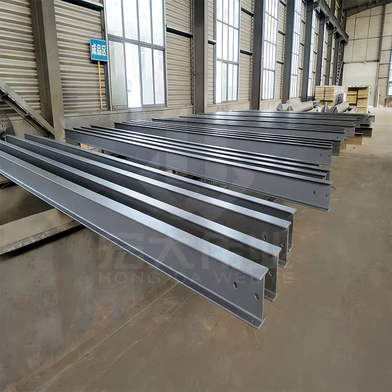 Q235B Q345B Fabricated Steel Structure H-Beam Frame Custom Manufacturer