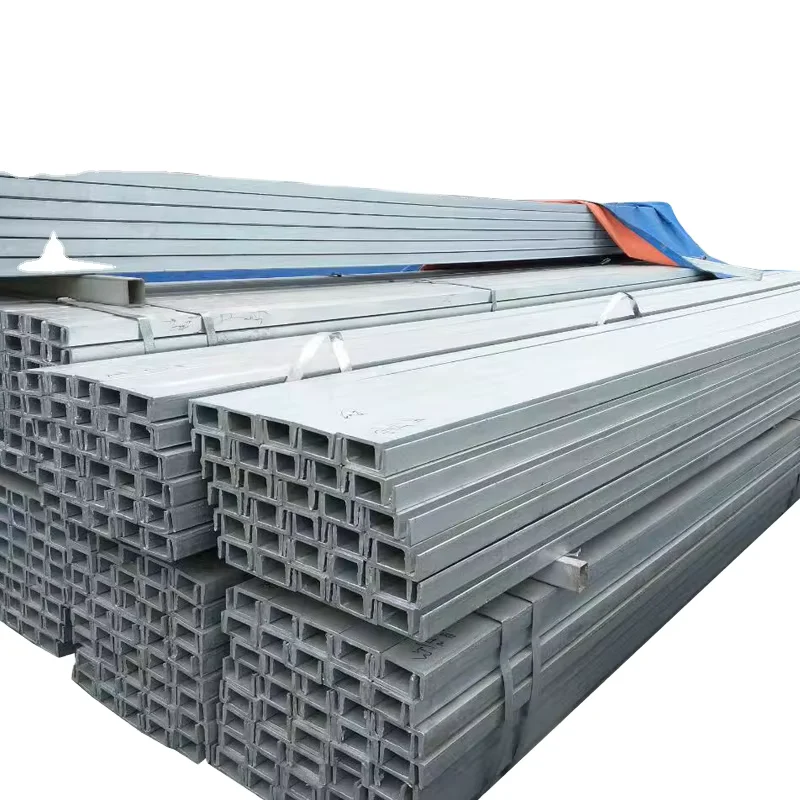 Q235B Q345B Galvanized C U Z Channel Steel Hot Rolled Supplier
