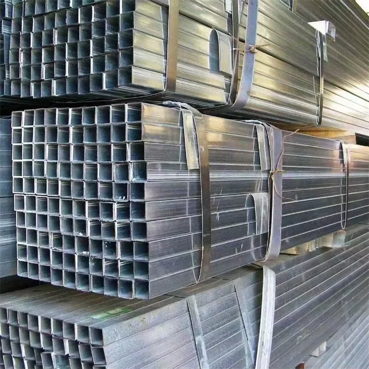 Q235B Q345B Galvanized ERW Welded Square Rectangular Steel Tube Supplier