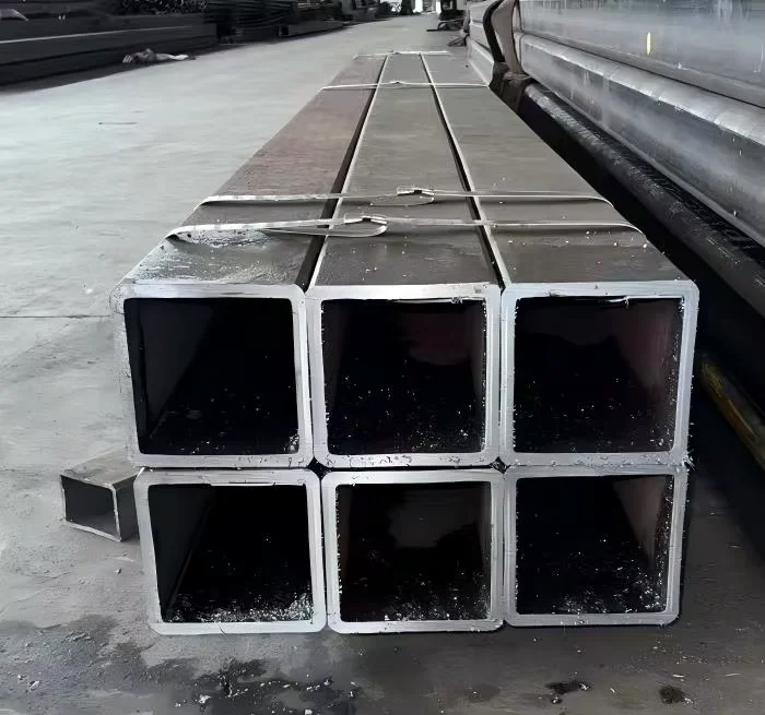 Q235B Q345B Galvanized ERW Welded Square Rectangular Steel Tube Supplier