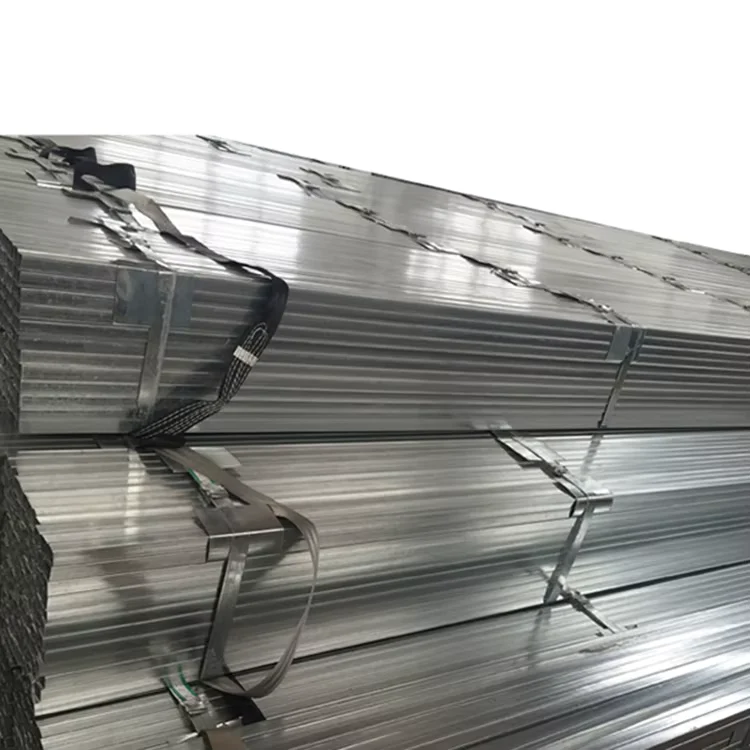 Q235B Q345B Galvanized Square Rectangular Steel Tube 0.5-40mm Supplier