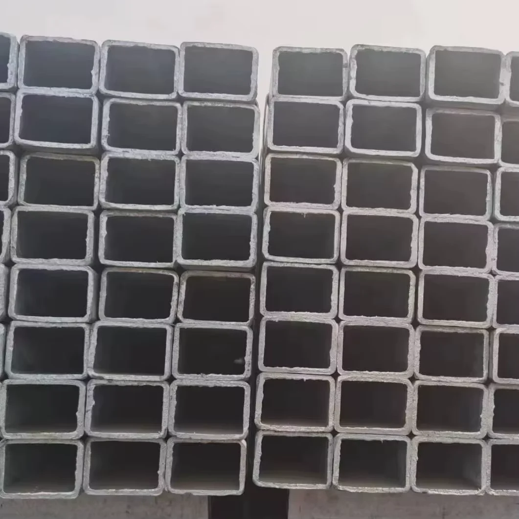 Q235B Q345B Galvanized Square Rectangular Steel Tube Supplier