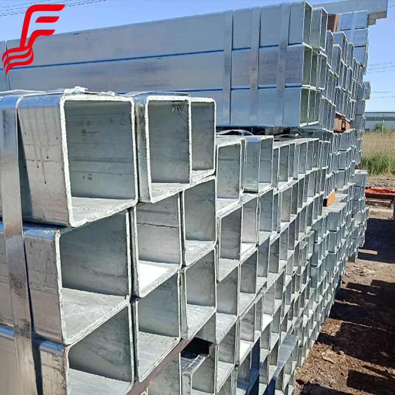Q235B Q345B Galvanized Square Steel Tube GB Standard Custom Sizes Factory Direct