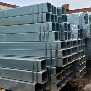 Q235B Q345B Hot Dipped Galvanized Square Rectangular Steel Tube ASTM Supplier