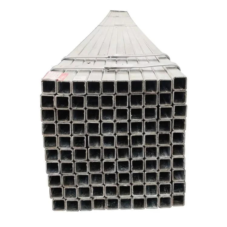 Q235B Q345B Hot Dipped Galvanized Square Rectangular Steel Tube ASTM Supplier