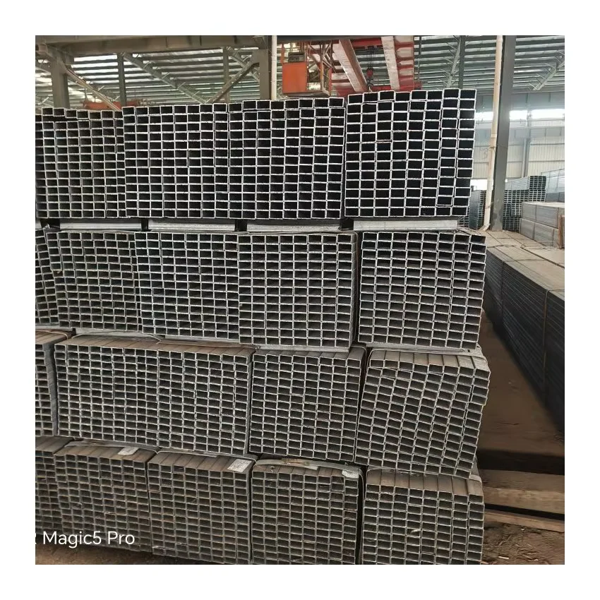 Q235B Q345B Hot Dipped Galvanized Square Rectangular Steel Tube ASTM Supplier