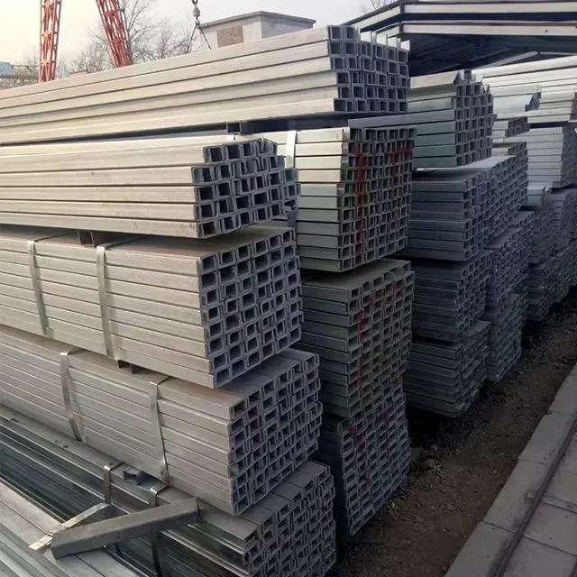 Q235B Q345B Hot Rolled U Channel Steel GB JIS Standard Supplier Factory Direct