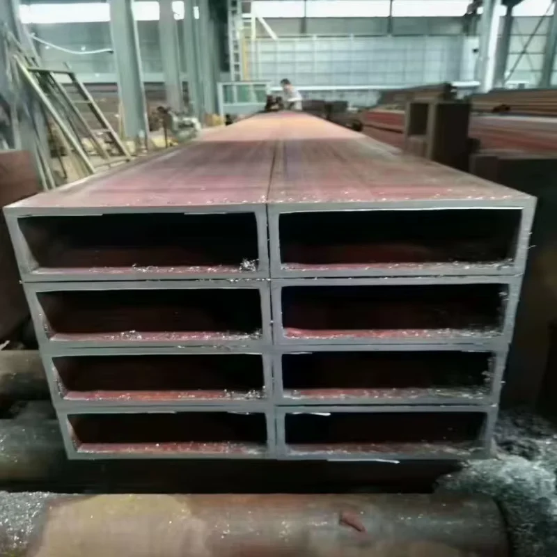 Q235B/Q345B Sharp-Corner Rectangular Steel Tube 40mm Wall Manufacturer