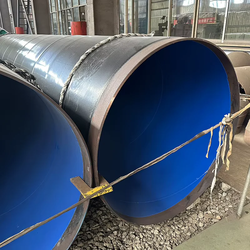 Q235B Q345B SSAW Spiral Welded Steel Pipe OD 219-2200mm API 5L Manufacturer