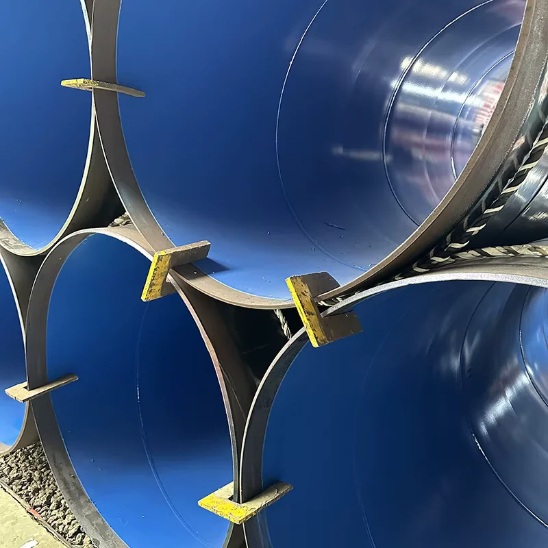 Q235B Q345B SSAW Spiral Welded Steel Pipe OD 219-2200mm API 5L Manufacturer