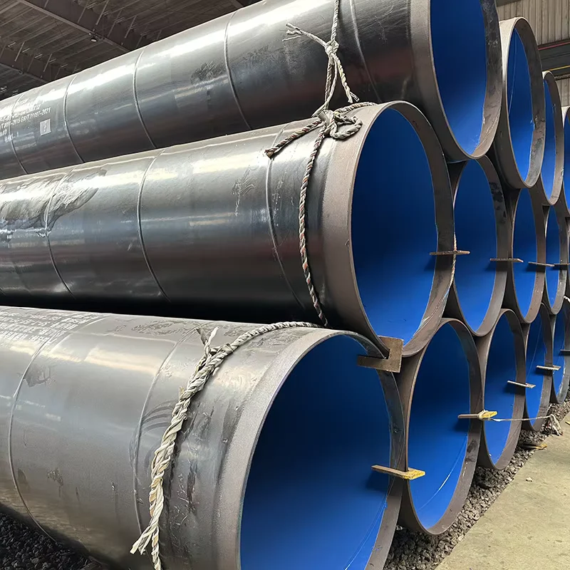 Q235B Q345B SSAW Spiral Welded Steel Pipe OD 219-2200mm API 5L Manufacturer