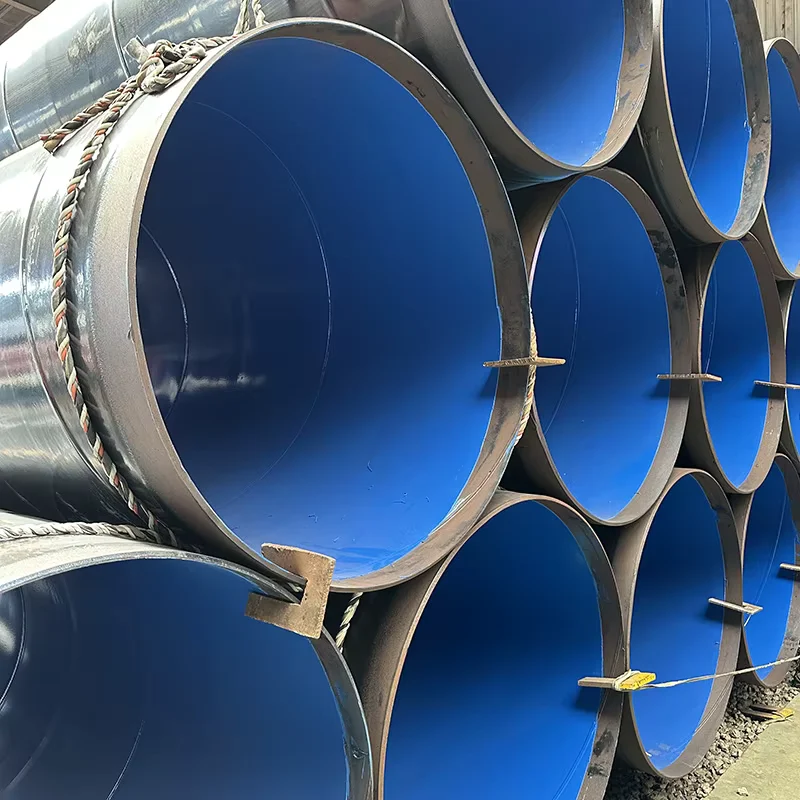 Q235B Q345B SSAW Spiral Welded Steel Pipe OD 219-2200mm API 5L Manufacturer