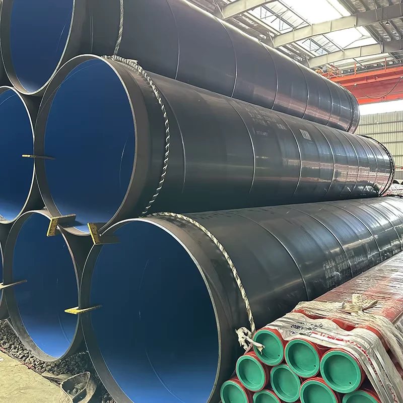 Q235B Q345B SSAW Spiral Welded Steel Pipe OD 219-2200mm API 5L Manufacturer