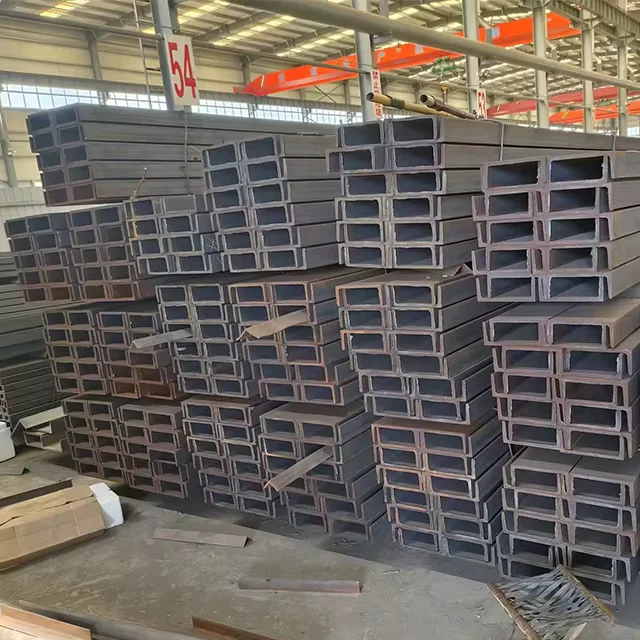 Q235B Q345B U C Channel Steel GB JIS Standard Hot Rolled Supplier