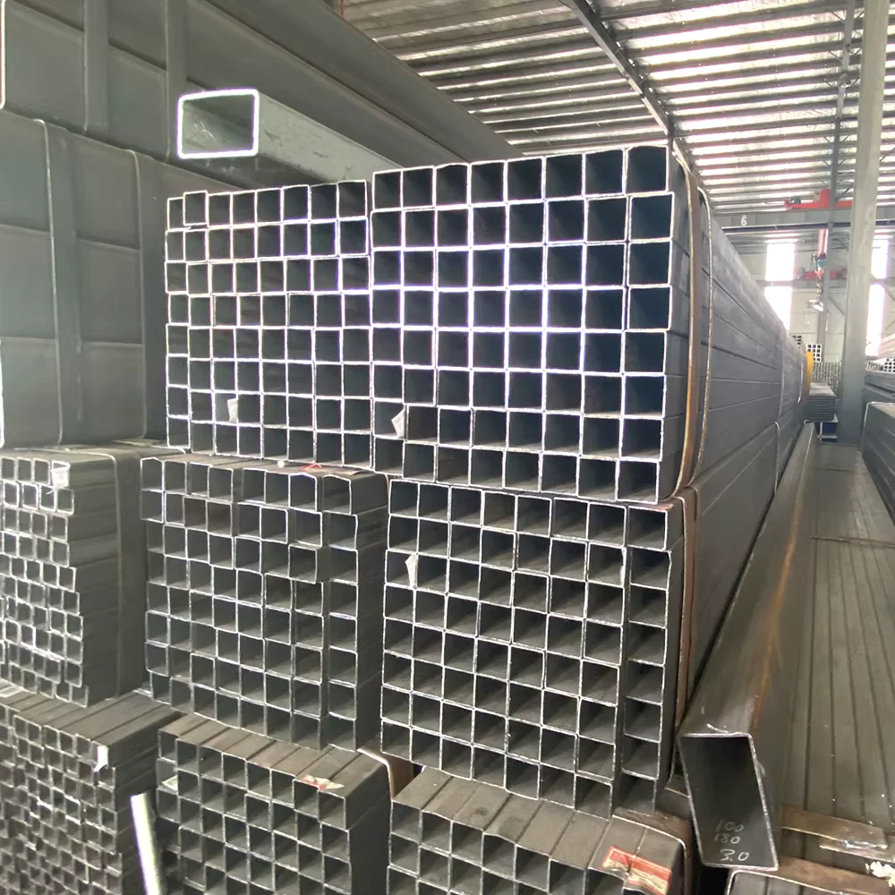Q235B Q355B Hot Rolled Square Rectangular Steel Tube Supplier