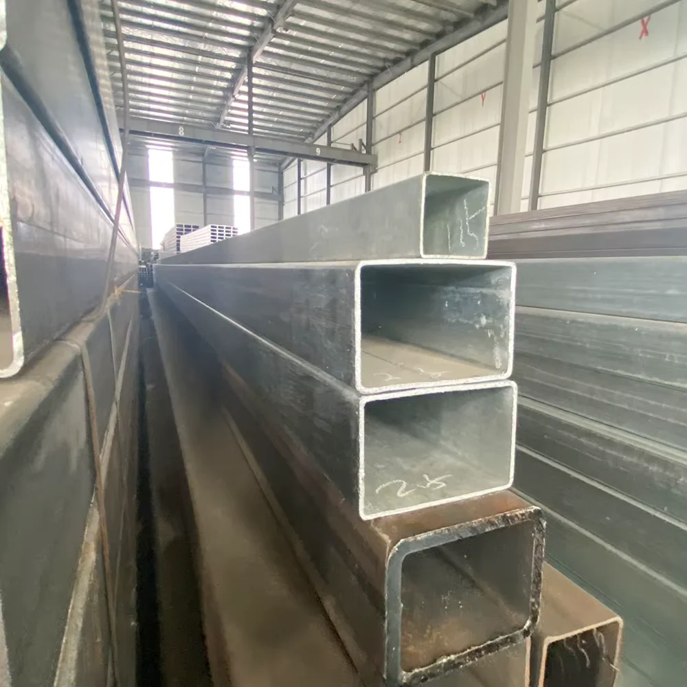 Q235B Q355B Hot Rolled Square Rectangular Steel Tube Supplier