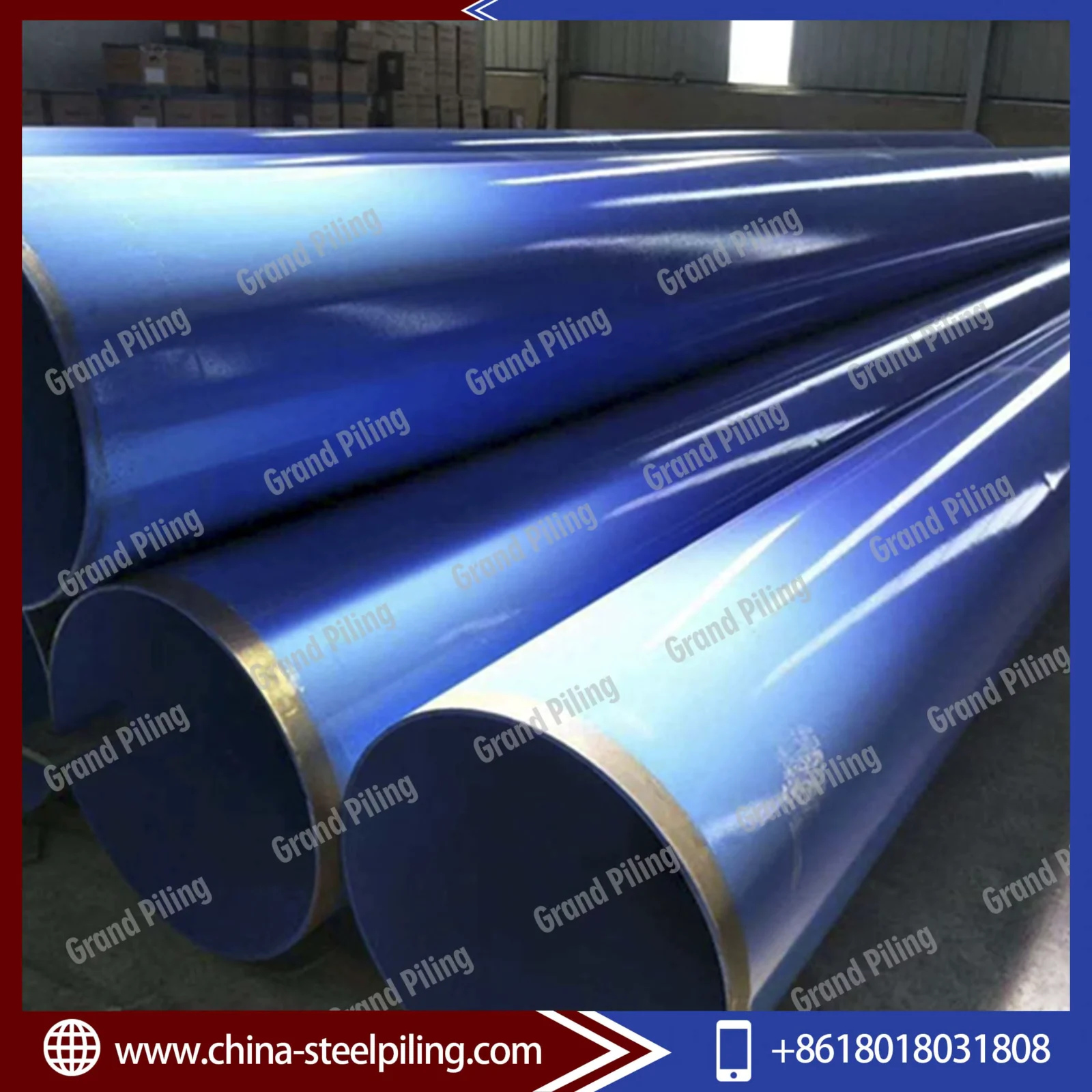Q235B-Q690 JCOE Welded Steel Pipe Pile OD 325-5500mm Supplier