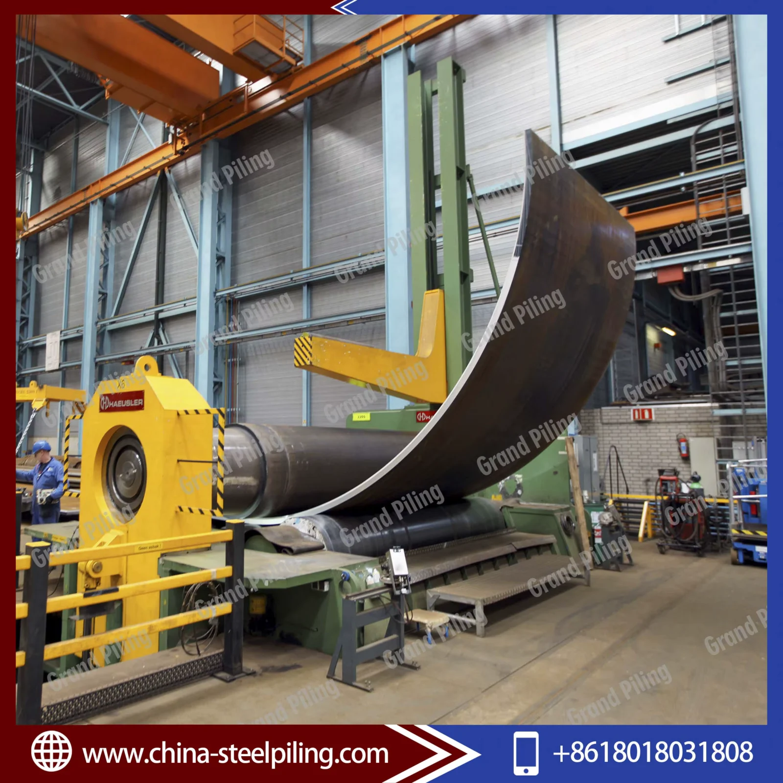 Q235B-Q690 JCOE Welded Steel Pipe Pile OD 325-5500mm Supplier