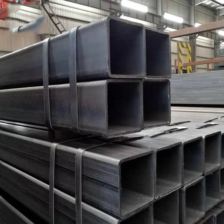 Q235B Welded Square Rectangular Steel Tube 1-3mm Wall ERW Supplier