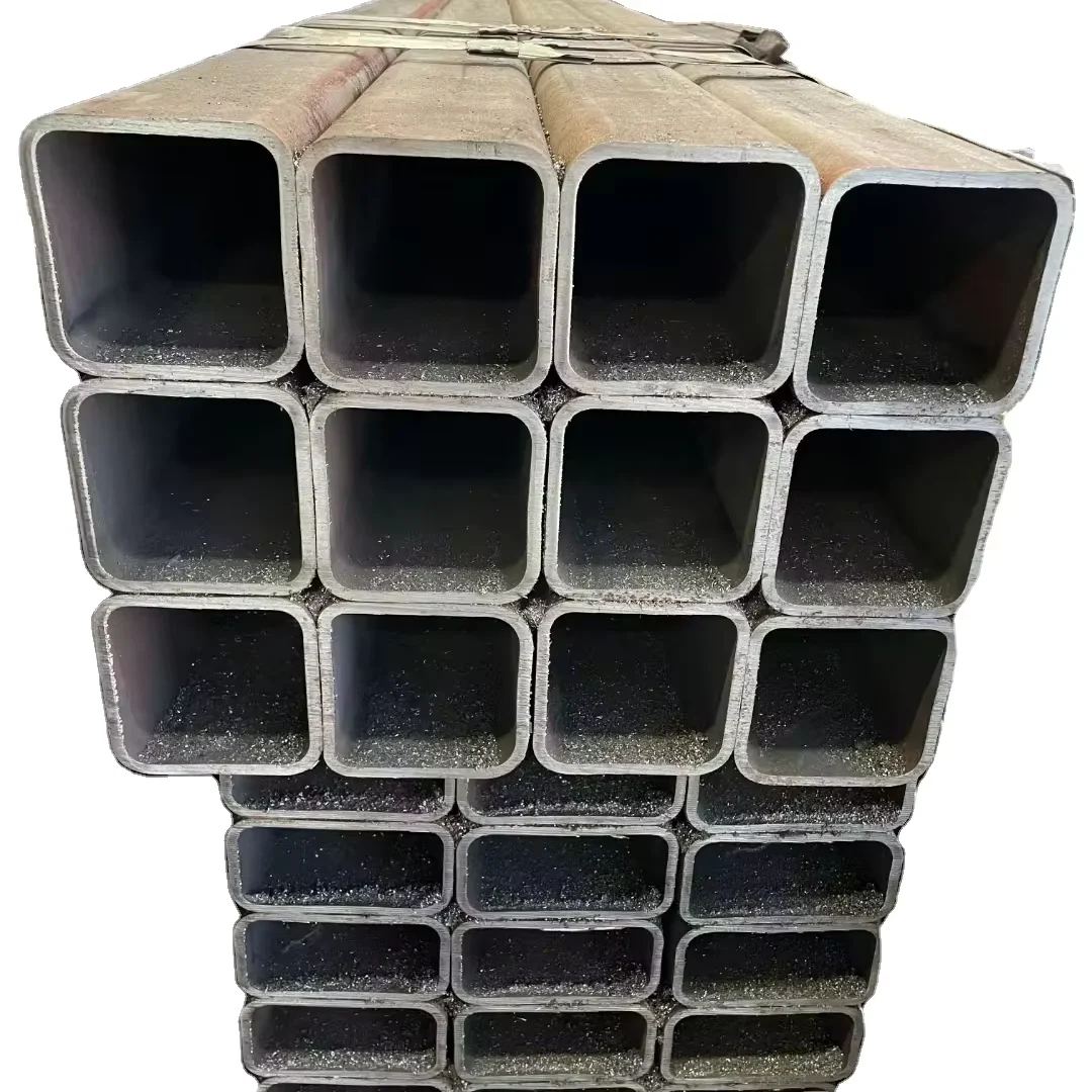 Q235B Welded Square Rectangular Steel Tube 1-3mm Wall ERW Supplier