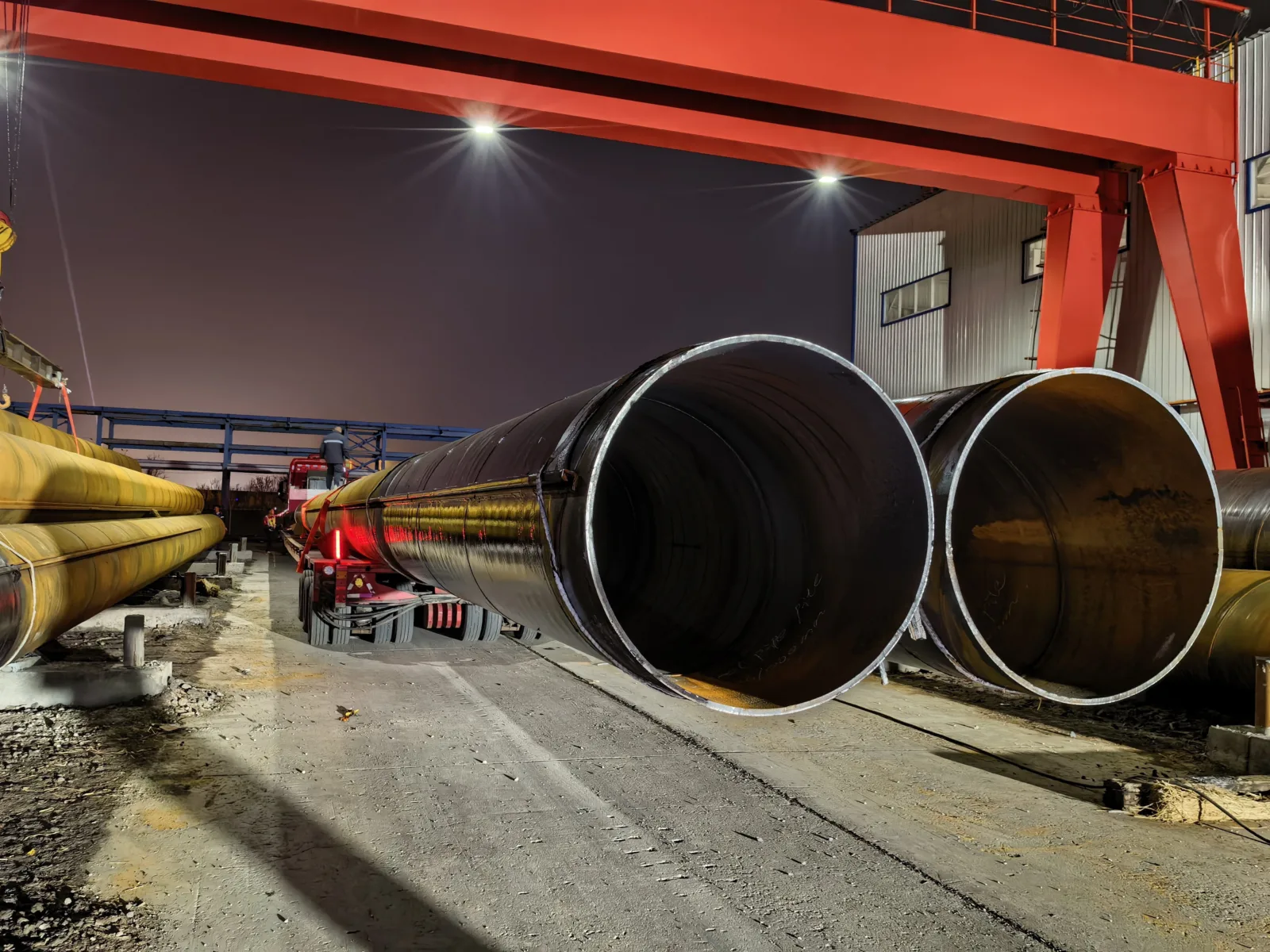 Q345B SSAW Steel Pipe Pile OD 20-1100mm WT 50mm Supplier