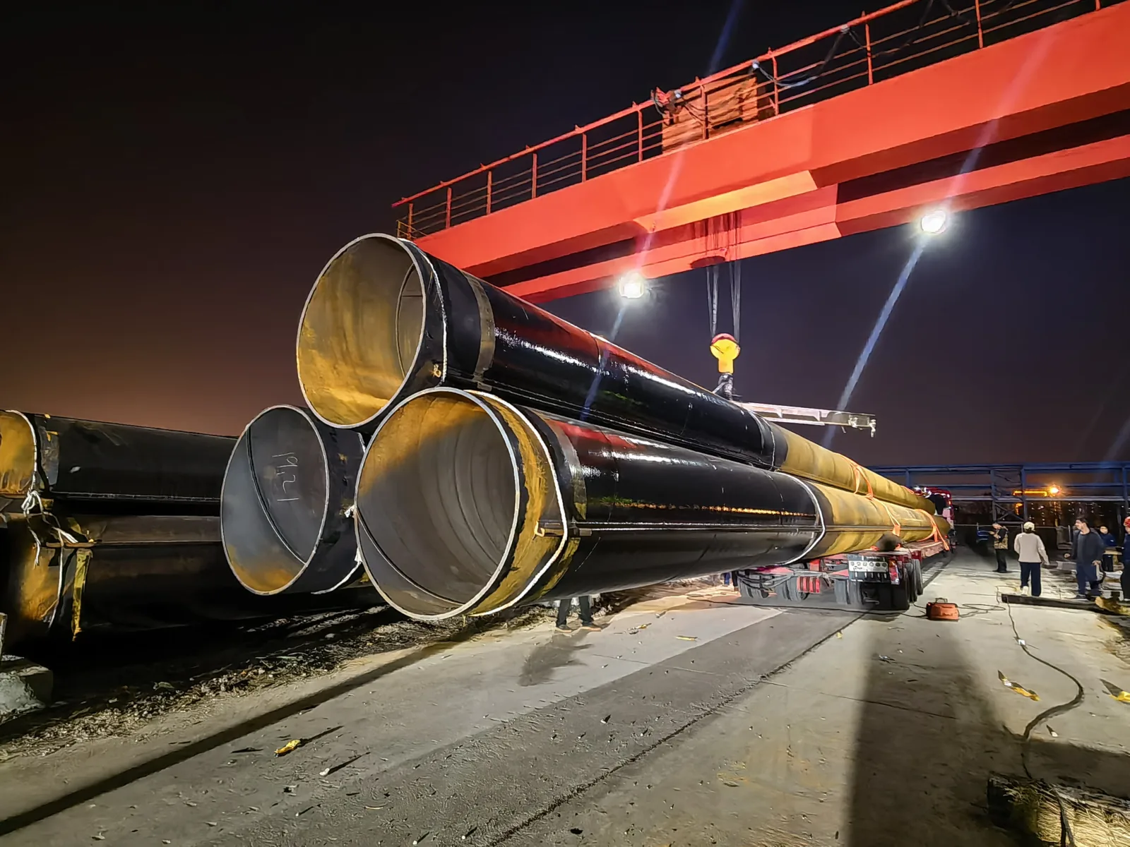 Q345B SSAW Steel Pipe Pile OD 20-1100mm WT 50mm Supplier