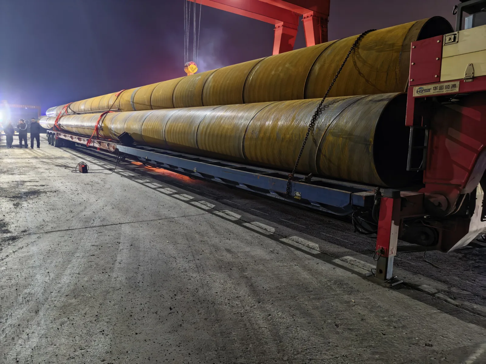 Q345B SSAW Steel Pipe Pile OD 20-1100mm WT 50mm Supplier