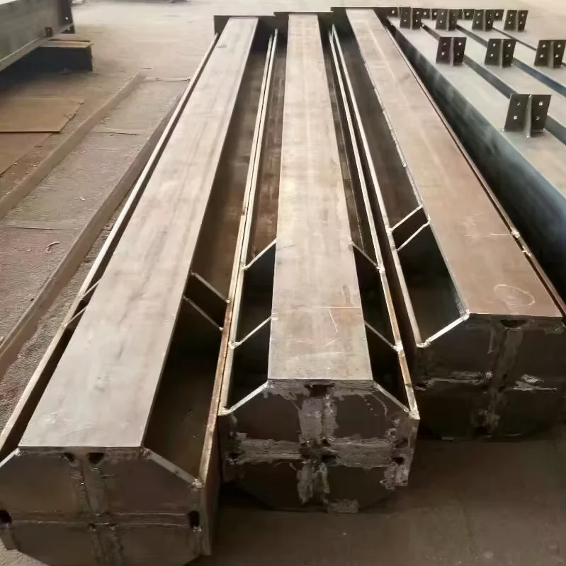 Q355B S355JR Fabricated H-Beam Steel Structure Supplier