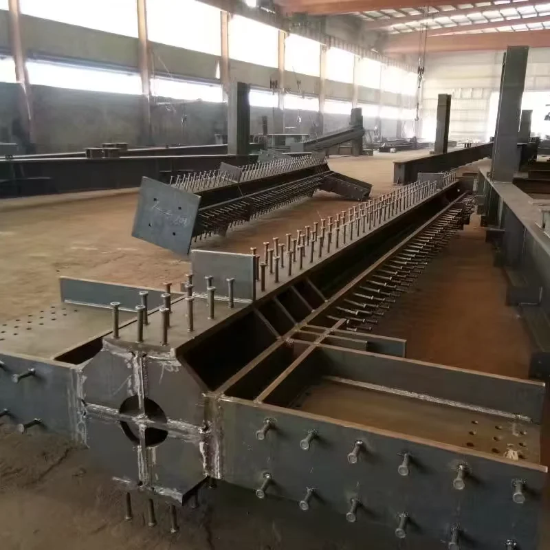 Q355B S355JR Fabricated H-Beam Steel Structure Supplier