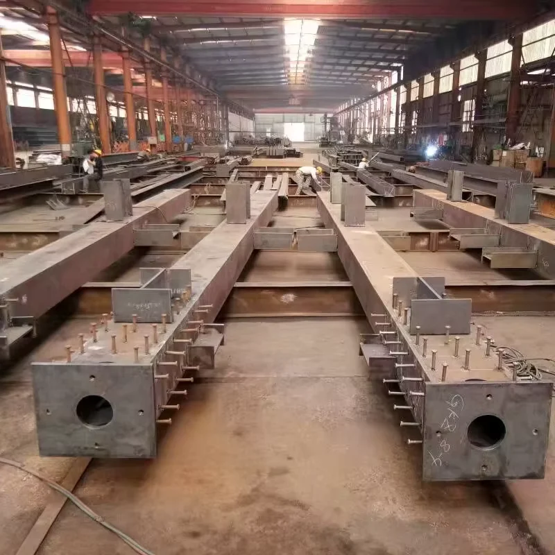 Q355B S355JR Fabricated H-Beam Steel Structure Supplier