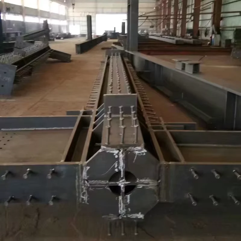 Q355B S355JR Fabricated H-Beam Steel Structure Supplier