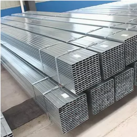 S235 S275 Galvanized Square Steel Tube 25x25mm JIS GS Certified Manufacturer
