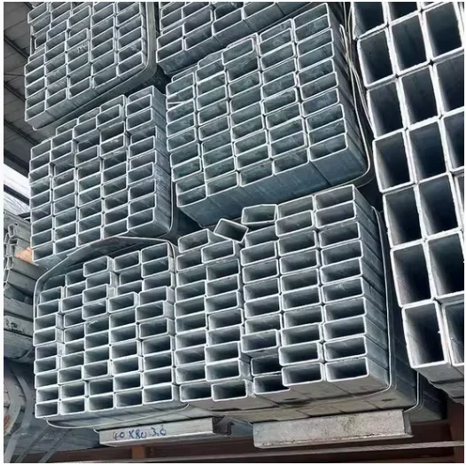 S235 S275 SS400 Galvanized Square Steel Tube Custom Sizes CE Certified Manufacturer