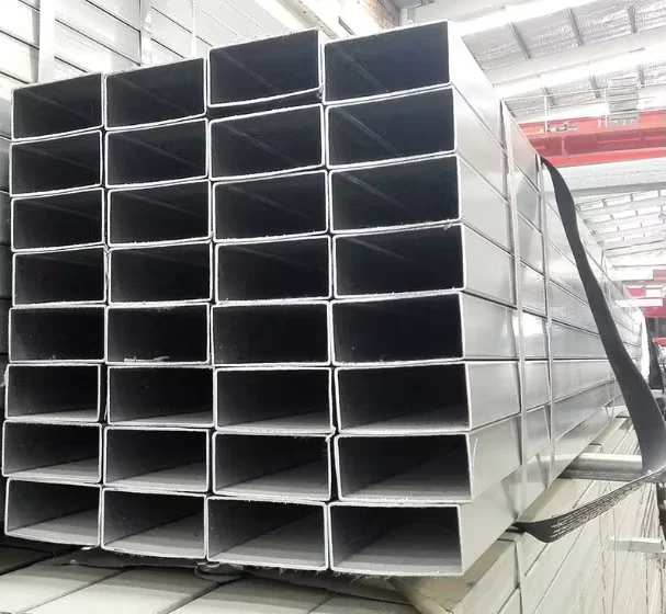 S235 S275 SS400 Galvanized Square Steel Tube Custom Sizes Manufacturer