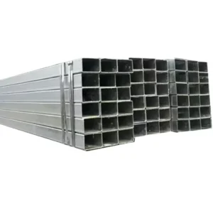 S235 S355JR Galvanized Square Rectangular Steel Tube Custom Sizes Manufacturer