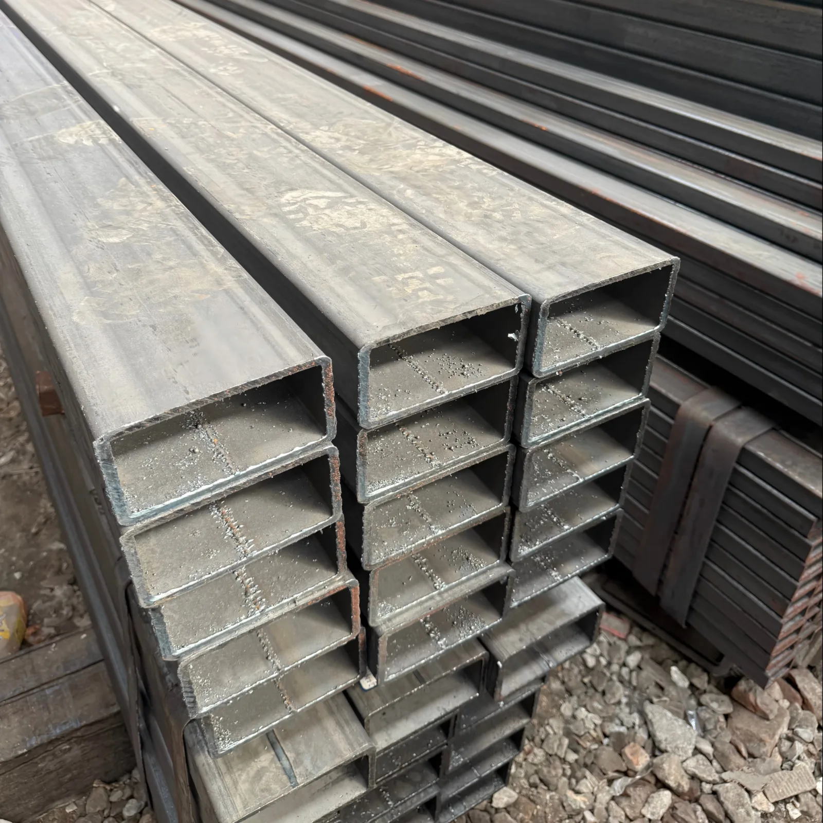 S235JR S355JR ERW Square Steel Tube EN 10219 ASTM A500 Manufacturer
