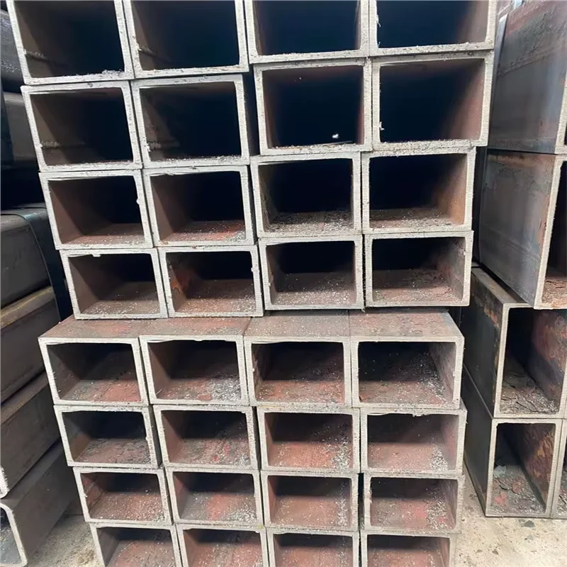 S275JR S355JR Sharp Corner Square Rectangular Steel Tube EN10210 Supplier