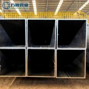 S355J2H Sharp Corner Square Rectangular Steel Tube EN 10210 Manufacturer