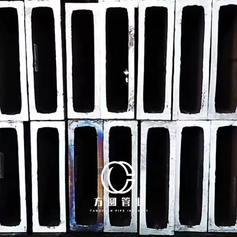 S355J2H Sharp Corner Square Rectangular Steel Tube EN 10210 Manufacturer