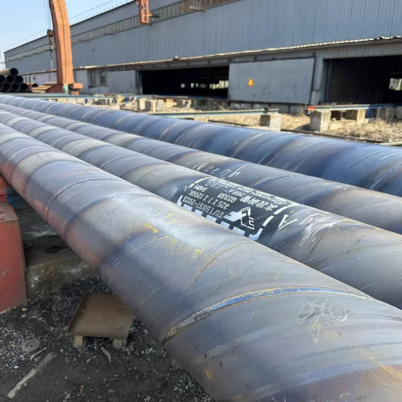 S355J2H SSAW Spiral Welded Steel Pipe API 5L OD 406-1524mm Supplier
