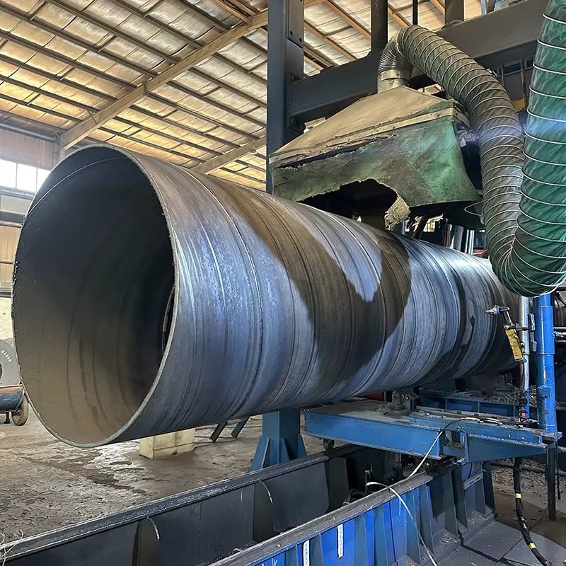 S355J2H SSAW Spiral Welded Steel Pipe API 5L OD 406-1524mm Supplier