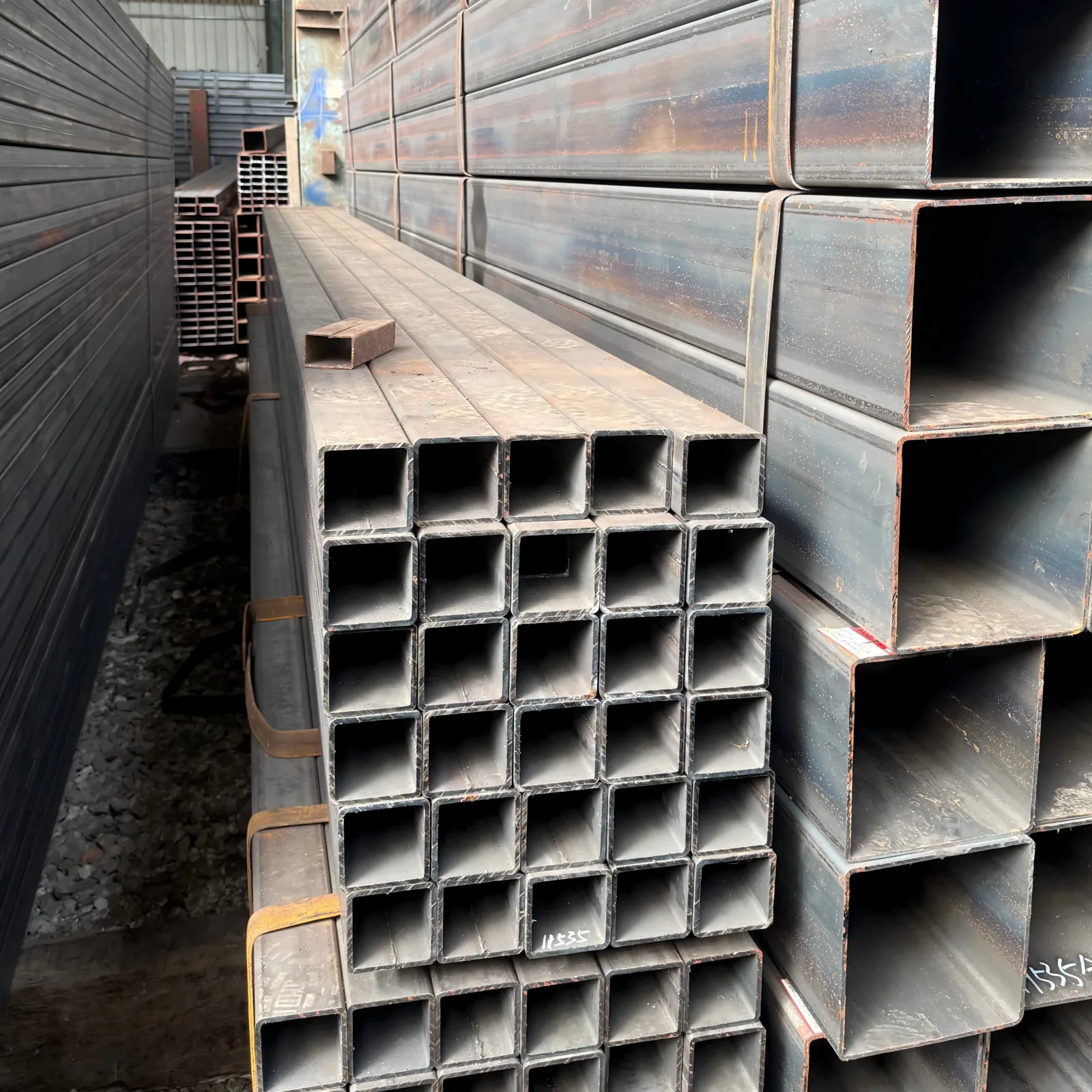 S355JR ERW Square Steel Pipe ASTM A500 EN10219 CE Certified Supplier