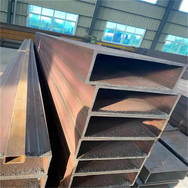 S355JR S355J2H Sharp Corner Rectangular Steel Tube Supplier