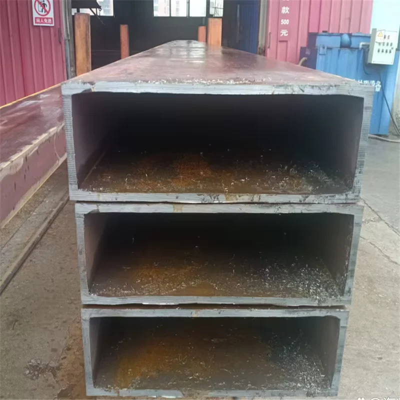 S355JR S355J2H Sharp Corner Rectangular Steel Tube Supplier