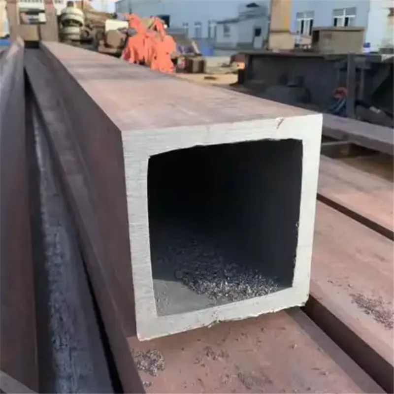 S355JR S355J2H Sharp Corner Square Rectangular Steel Tube EN10219 Supplier