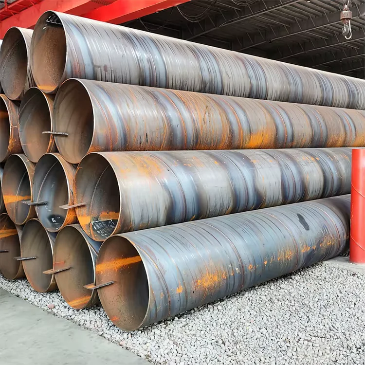 S355JR SSAW Steel Pipe OD 610mm WT 10-30mm Supplier