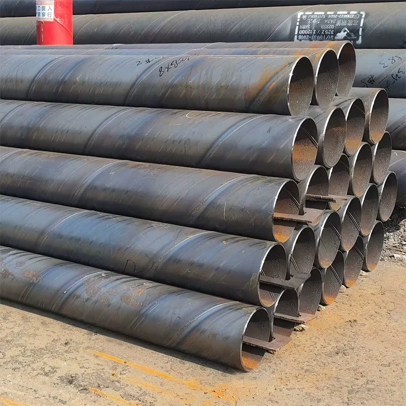 S355JR SSAW Steel Pipe OD 610mm WT 10-30mm Supplier