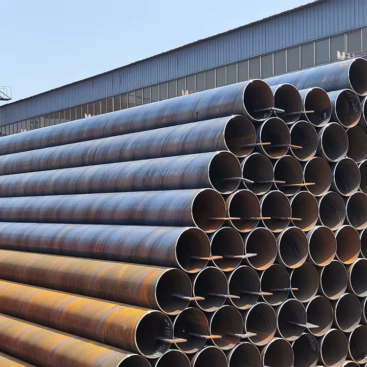 S355JR SSAW Steel Pipe OD 610mm WT 10-30mm Supplier