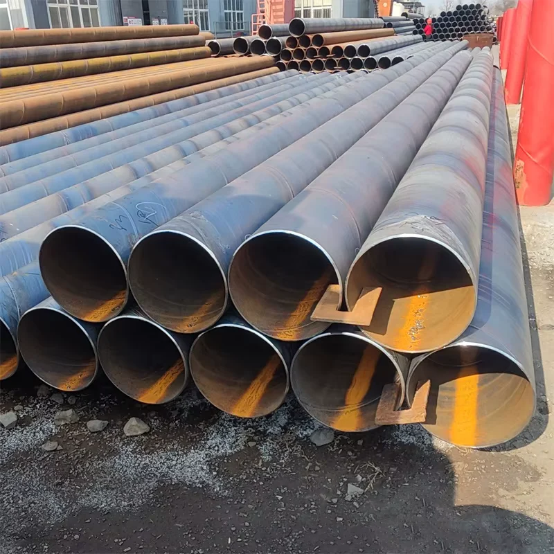 S355JR SSAW Steel Pipe OD 610mm WT 10-30mm Supplier